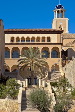 Façana frontal de l'allotjament