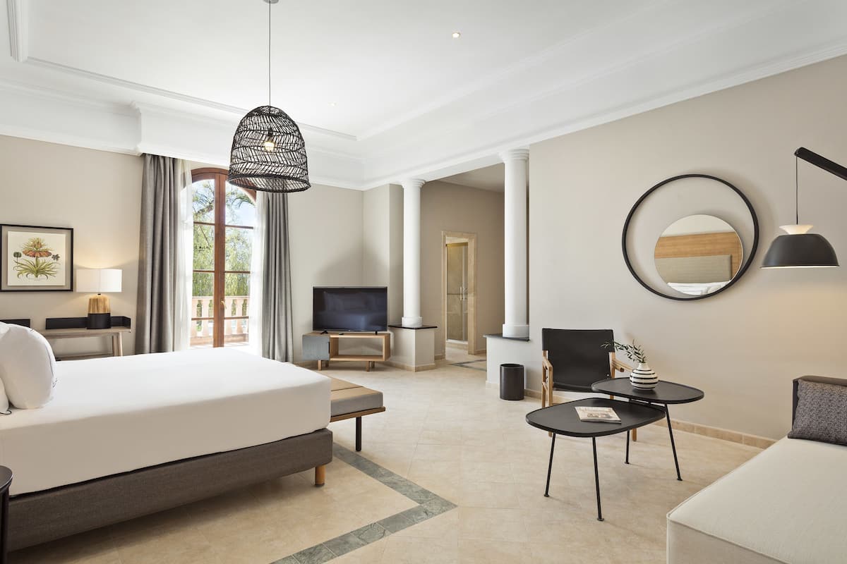 Hypo-allergenic bedding, down duvets, minibar, in-room safe