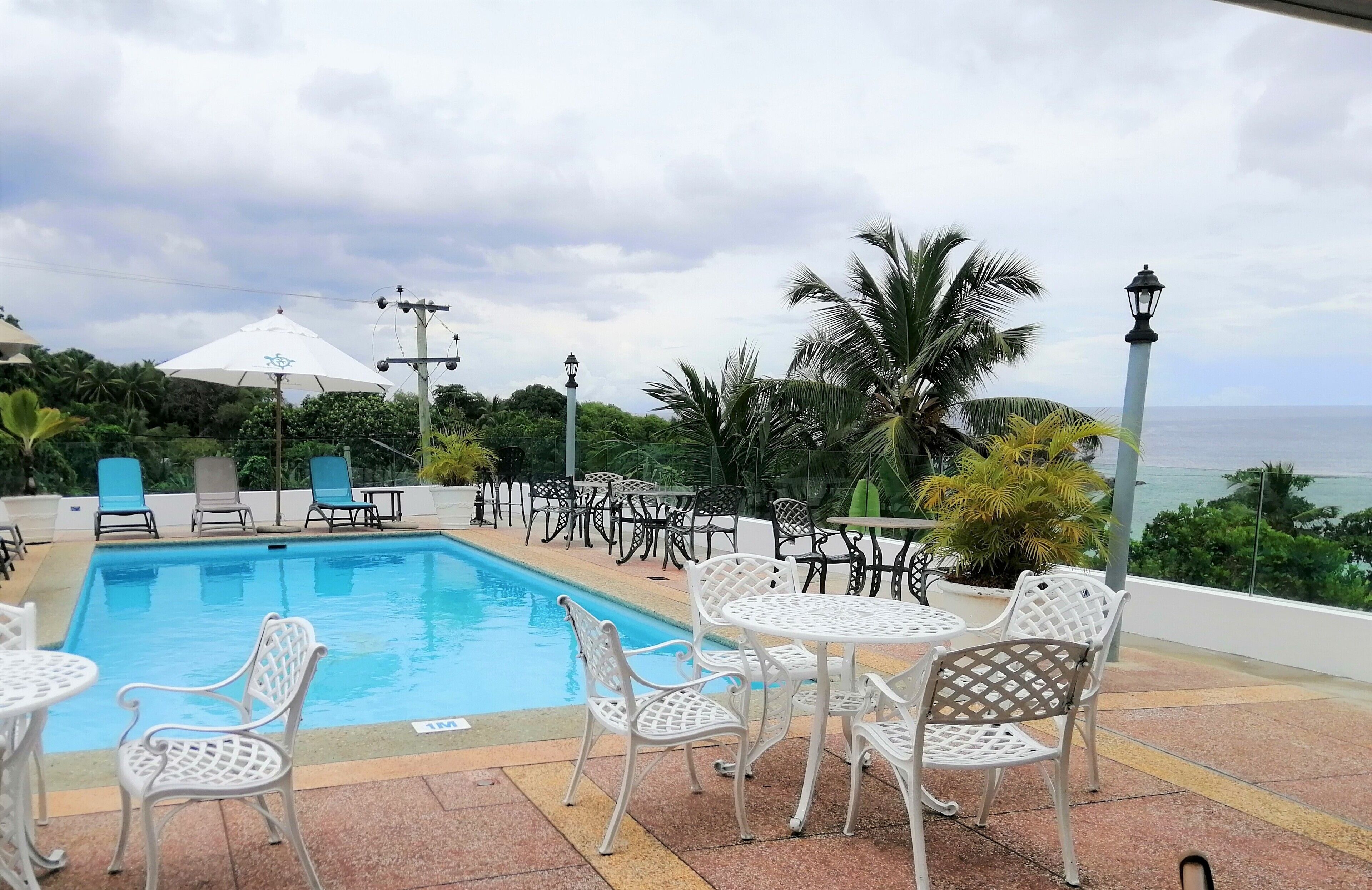 Outdoor pool, open 6:30 AM to 6:00 PM, sun loungers