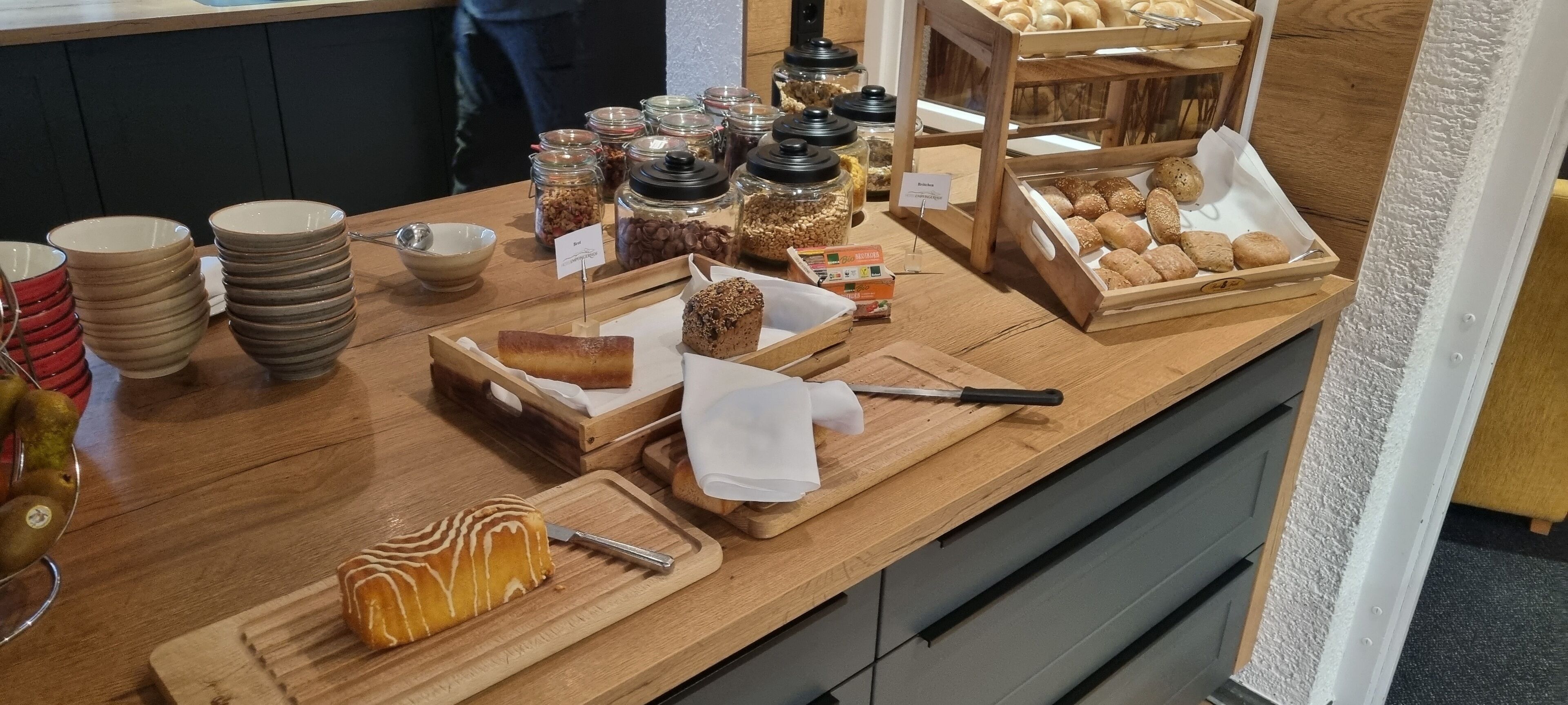 Frokostbuffé er inkludert hver dag