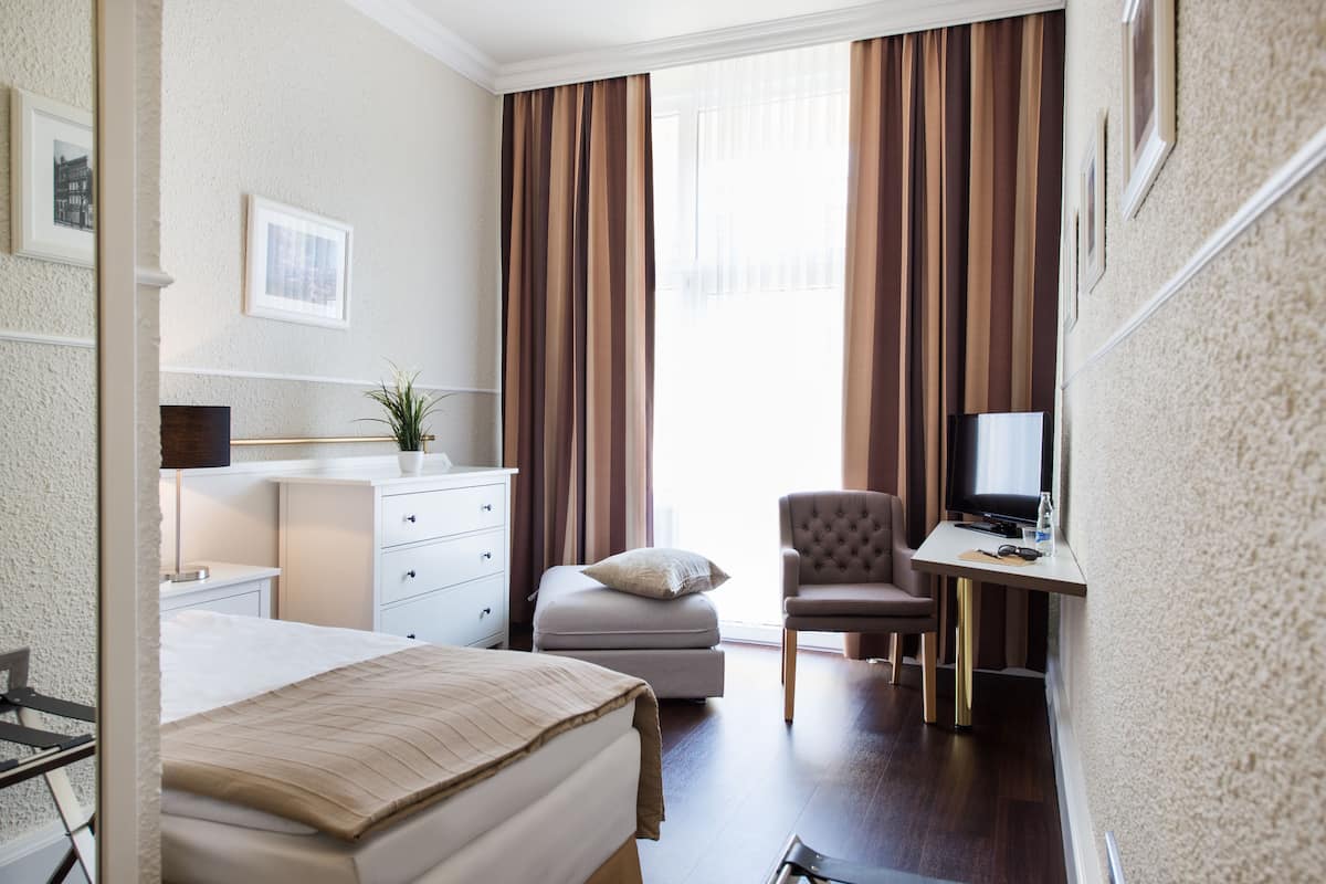 Standaard eenpersoonskamer | Gratis wifi, beddengoed
