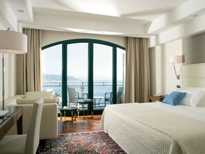 Deluxe Room, Sea View | Frette Italian sheets, premium bedding, minibar, in-room safe - Hotel Raito Wellness & SPA (Vietri sul Mare)