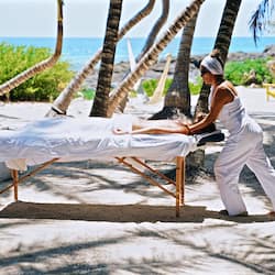 Couples treatment room(s), body treatments, hot stone massages