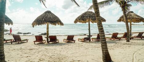 Standardbungalow - ved stranden | Strand-/havudsigt