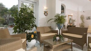 Sitteområde i lobbyen