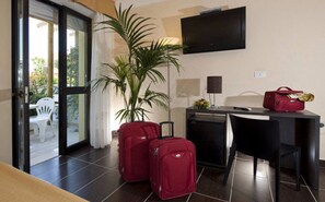 Minibar, in-room safe, desk, cots/infant beds