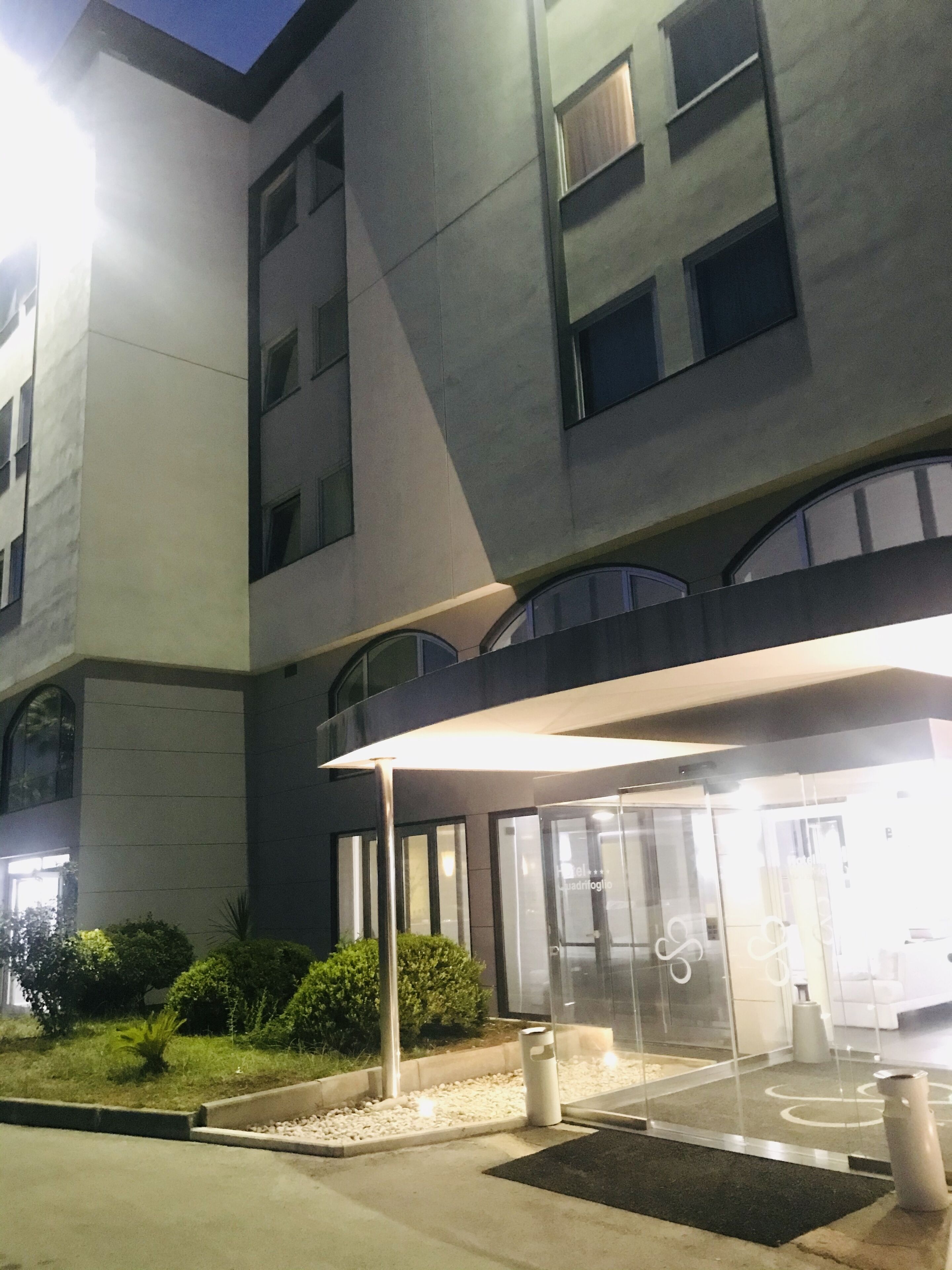 Facciata della struttura