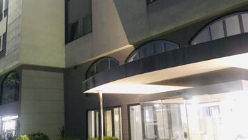 Fassade der Unterkunft