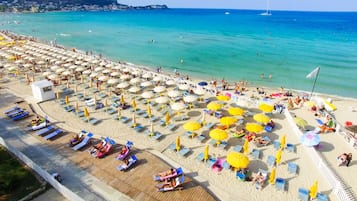 Vue sur la plage/l’océan