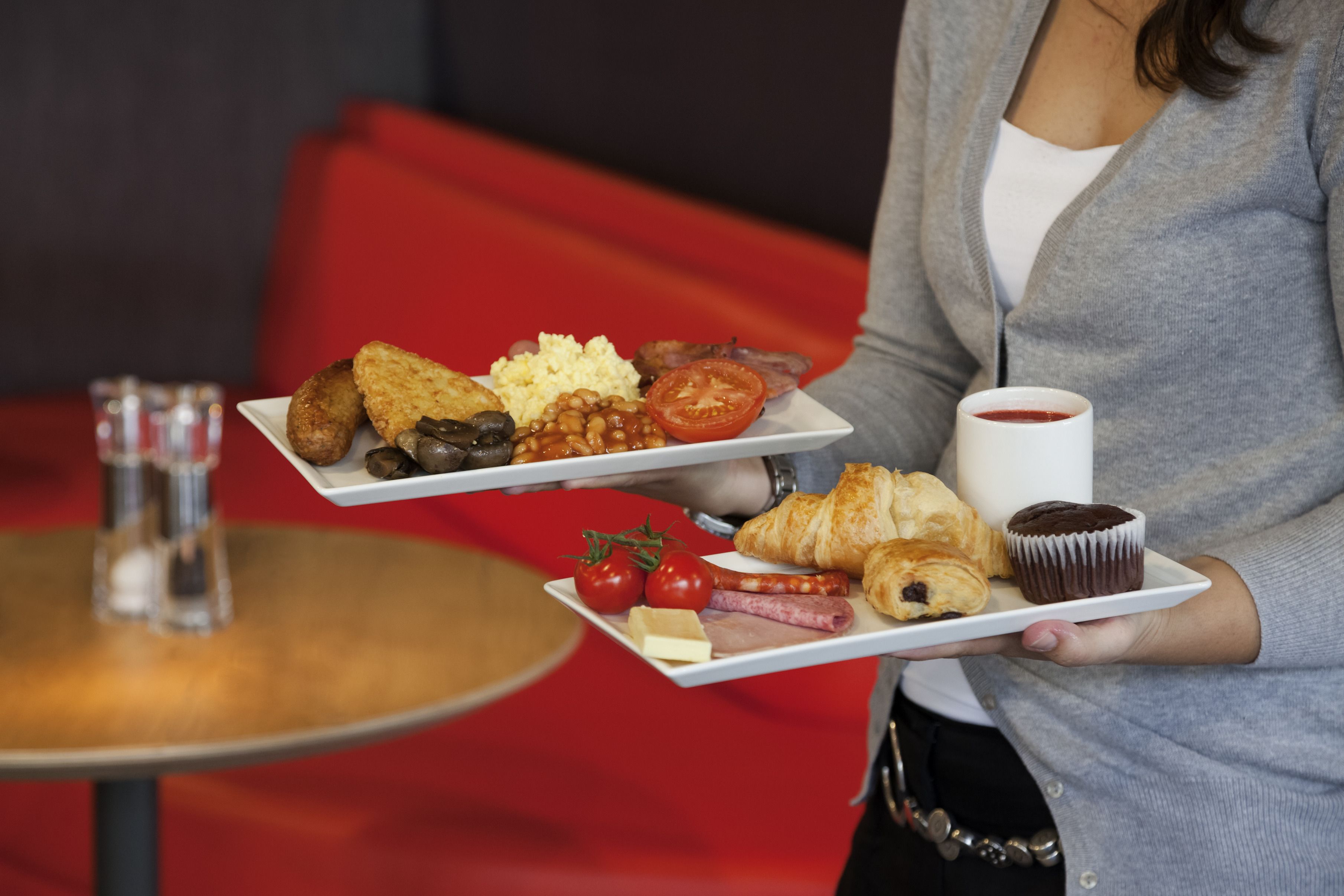 daily buffet breakfast (gbp 12 per person)