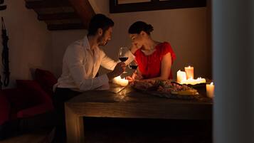 Abendessen und Brunch