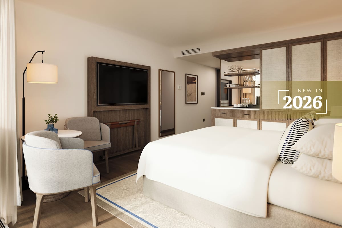 1 Schlafzimmer, Minibar, Zimmersafe, Schreibtisch