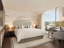 Superior Double Room, Balcony, Sea View | 1 bedroom, minibar, in-room safe, desk