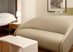 1 bedroom, free minibar items, in-room safe, desk