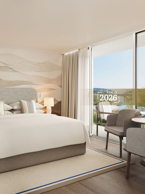 Suite junior, balcón, vistas al mar | Vistas al mar