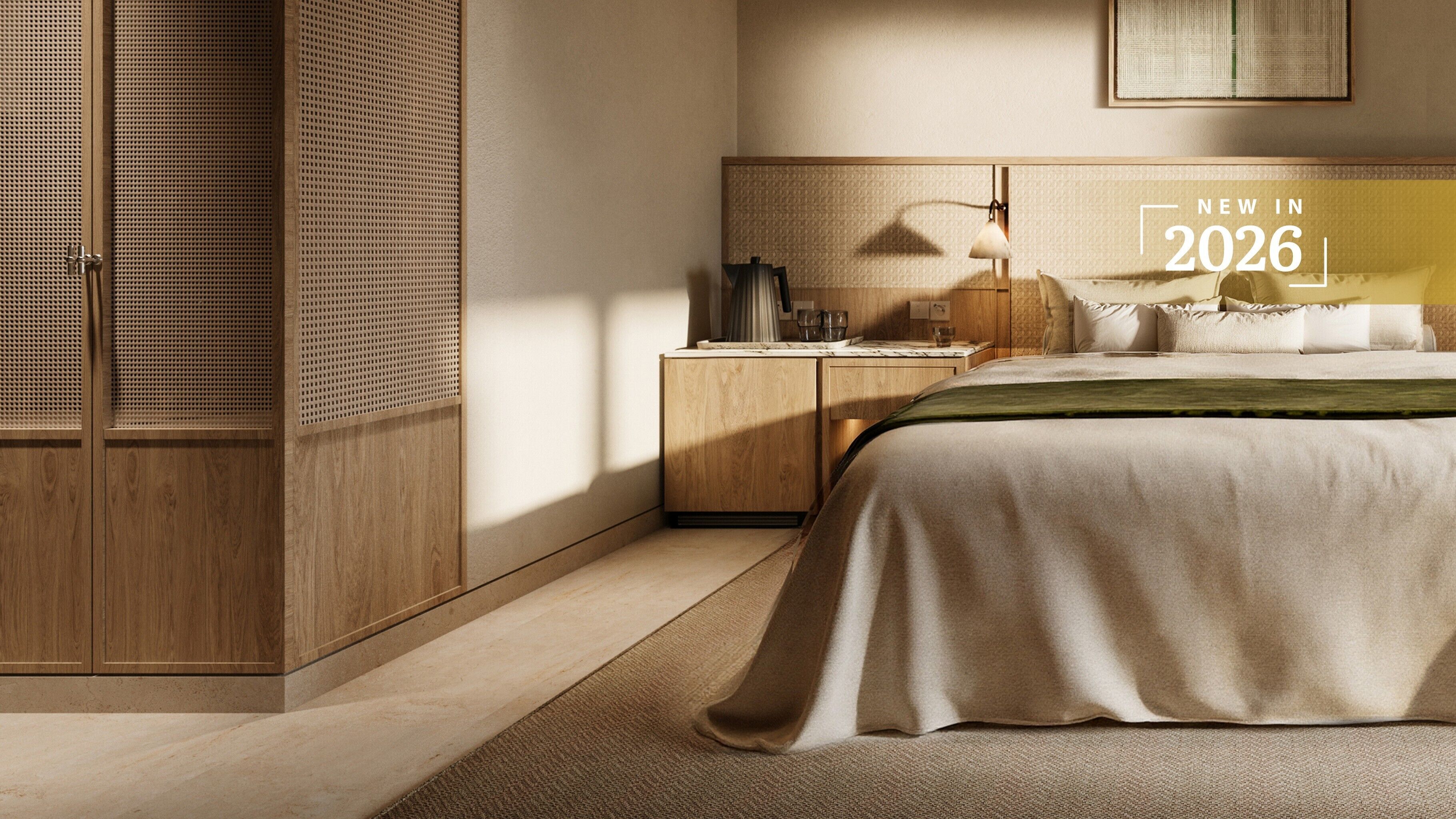 Roupas de cama premium, frigobar (abastecido com alguns itens grátis)