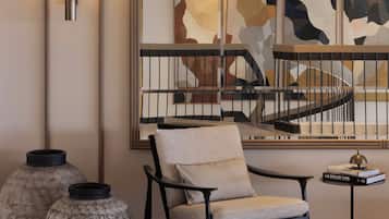 Sala de estar en el lobby
