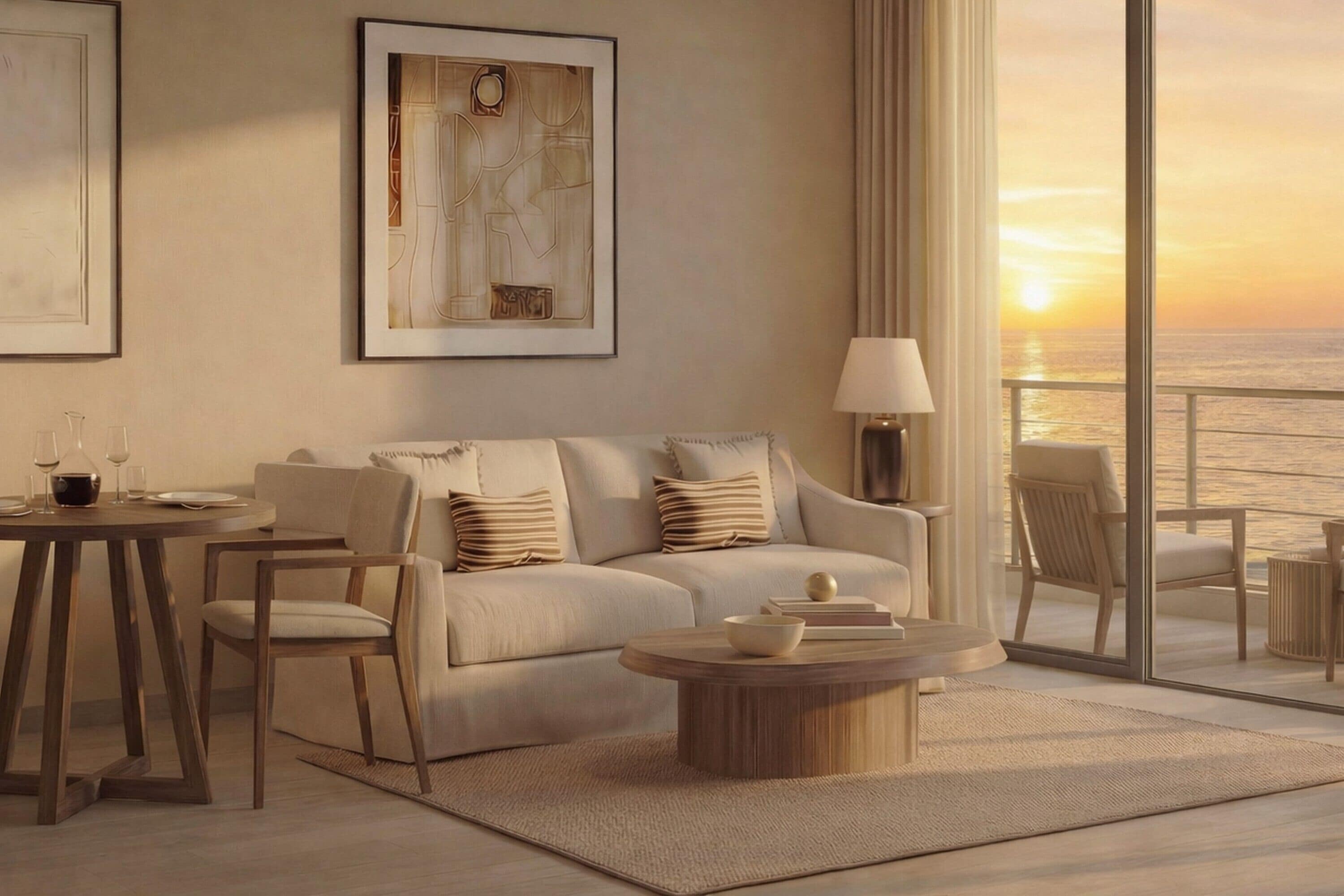 Pinus Suite | Premium bedding, free minibar items, desk, blackout curtains