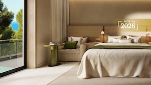 Ropa de cama de alta calidad, artículos del minibar gratis y escritorio