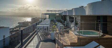 Terrasse sur le toit