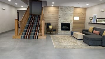 Sala de estar en el lobby