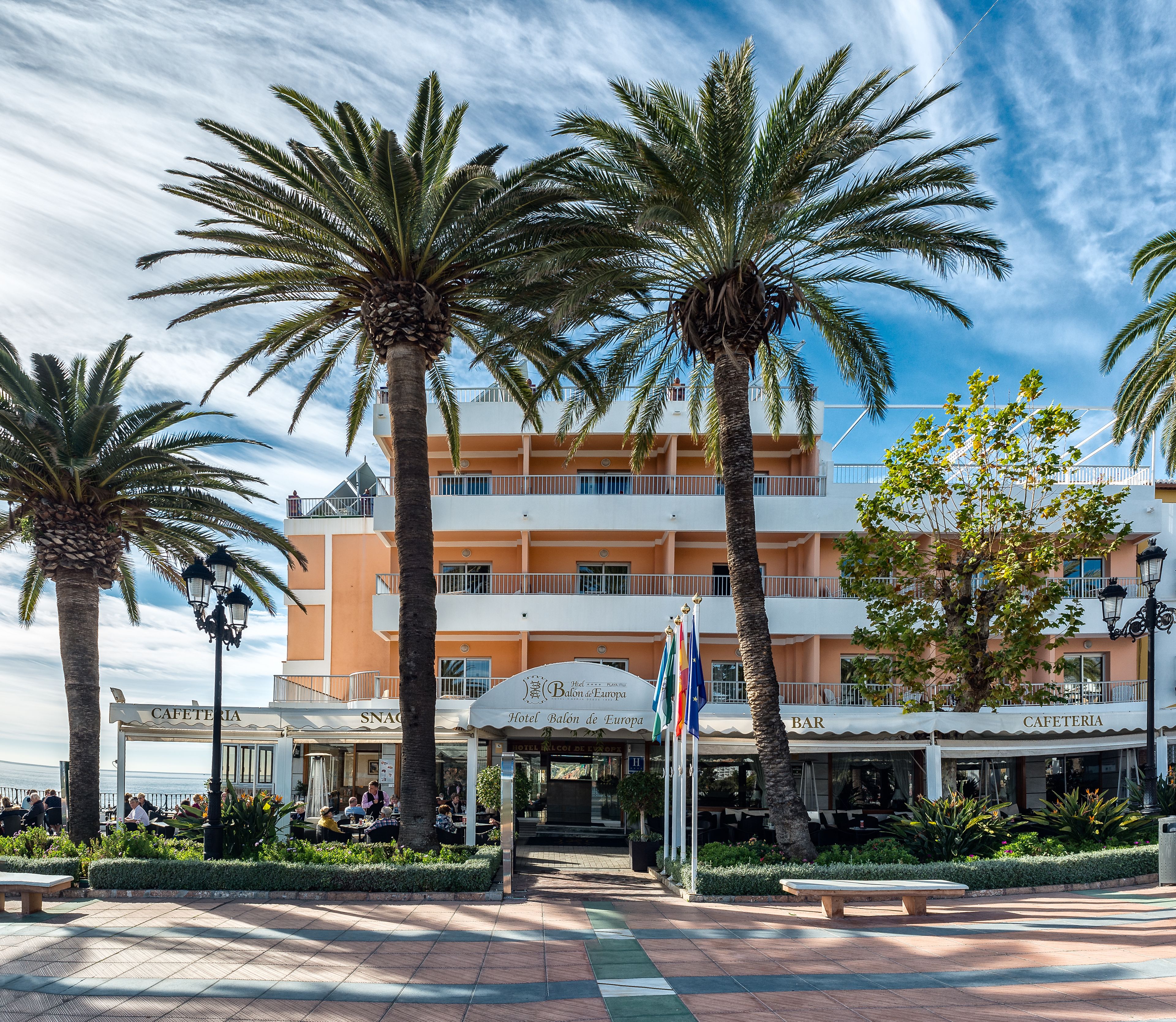 Entrada al alojamiento