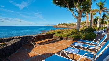 Blick von der Unterkunft