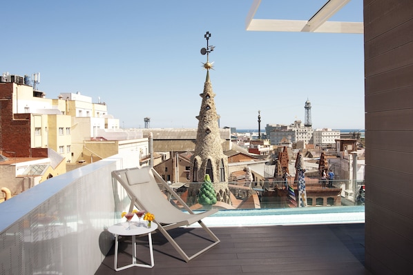 Sun deck - Hotel Gaudí (Barcelona)