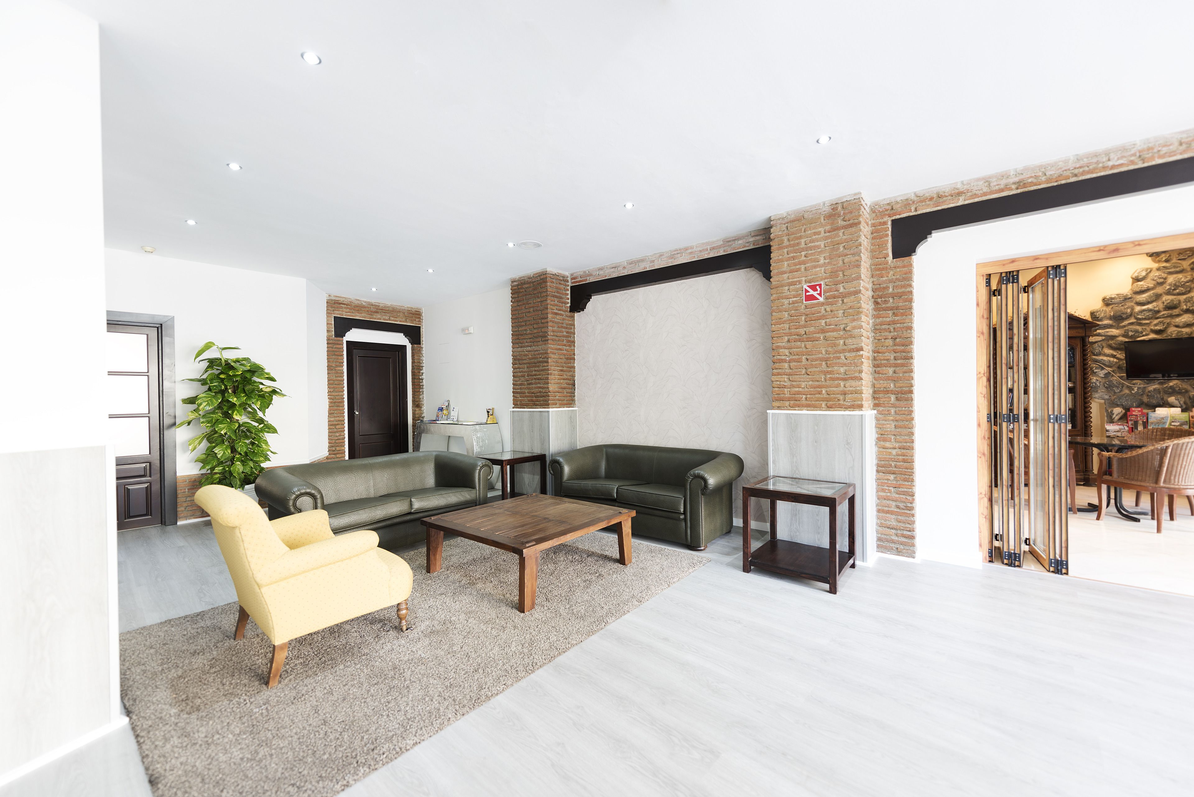 Sala de estar en el lobby