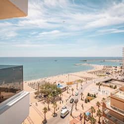 Double or Twin Room, Terrace, Sea View | Beach/ocean view