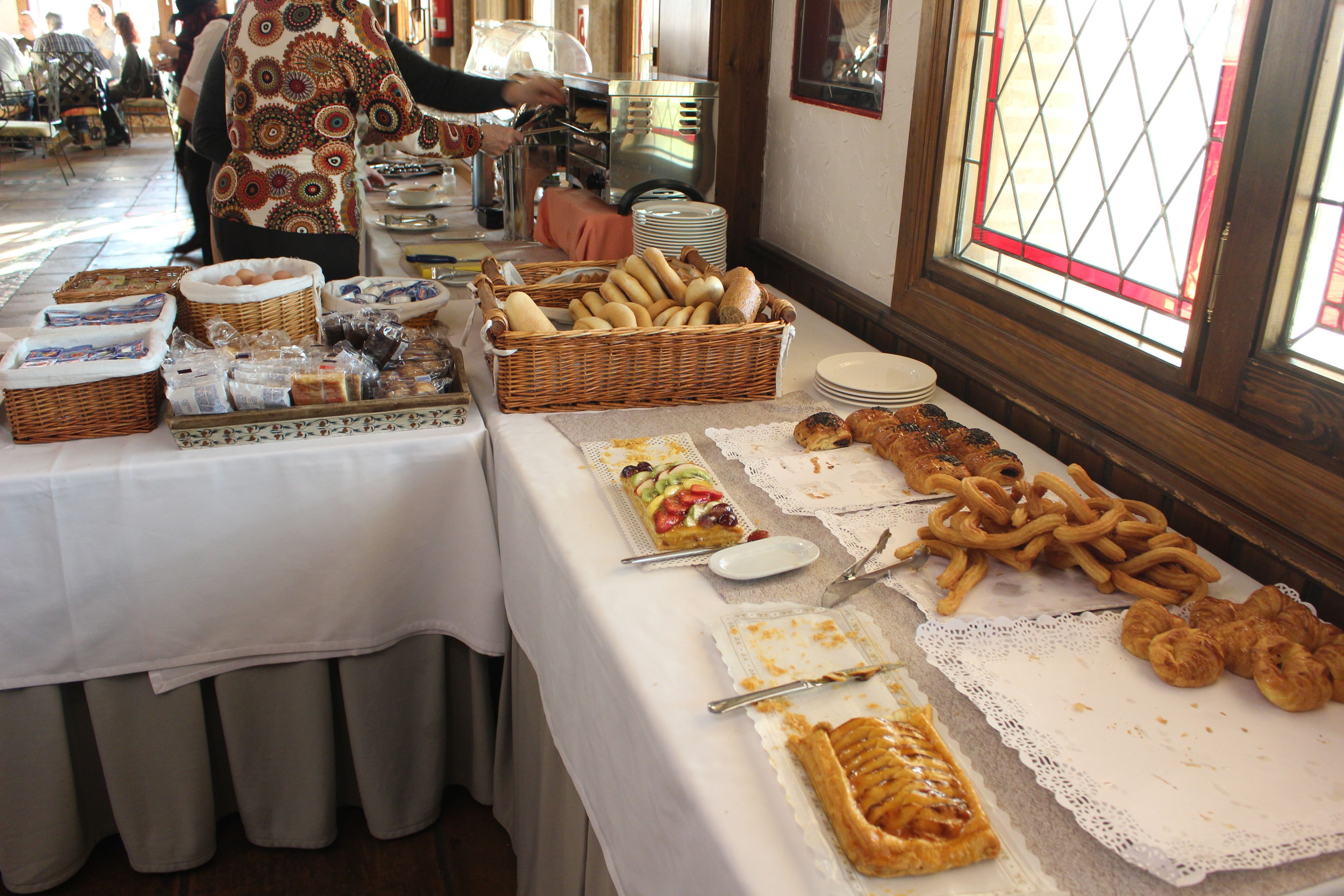 daily buffet breakfast (eur 12.00 per person)