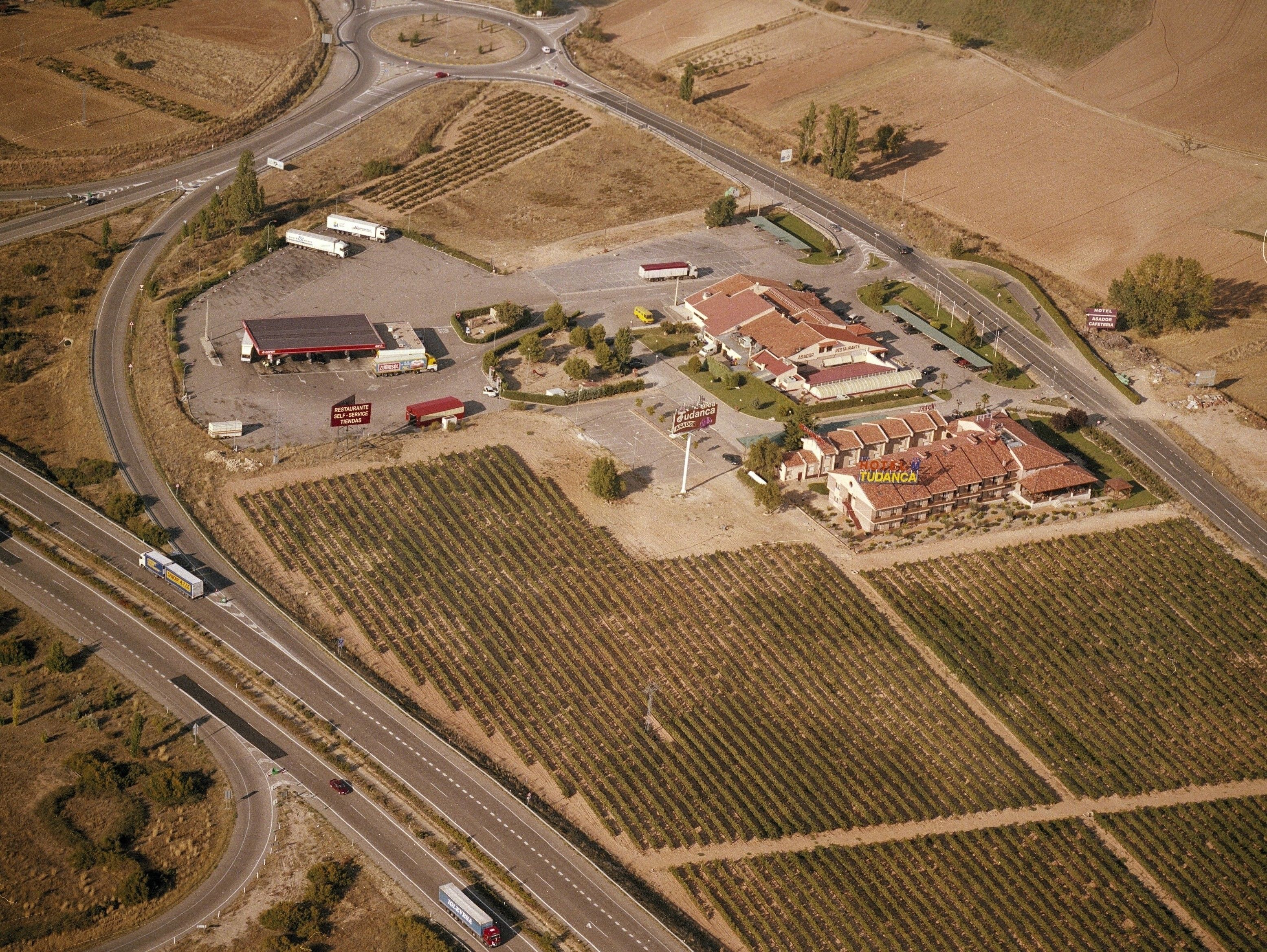 aerial view