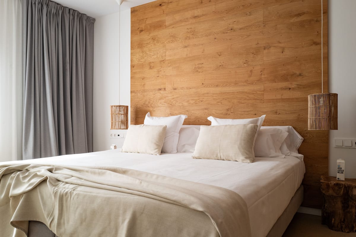 villa, terrace, garden view | 1 bedroom, minibar, in-room safe, iron/ironing board