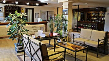 Sala de estar en el lobby