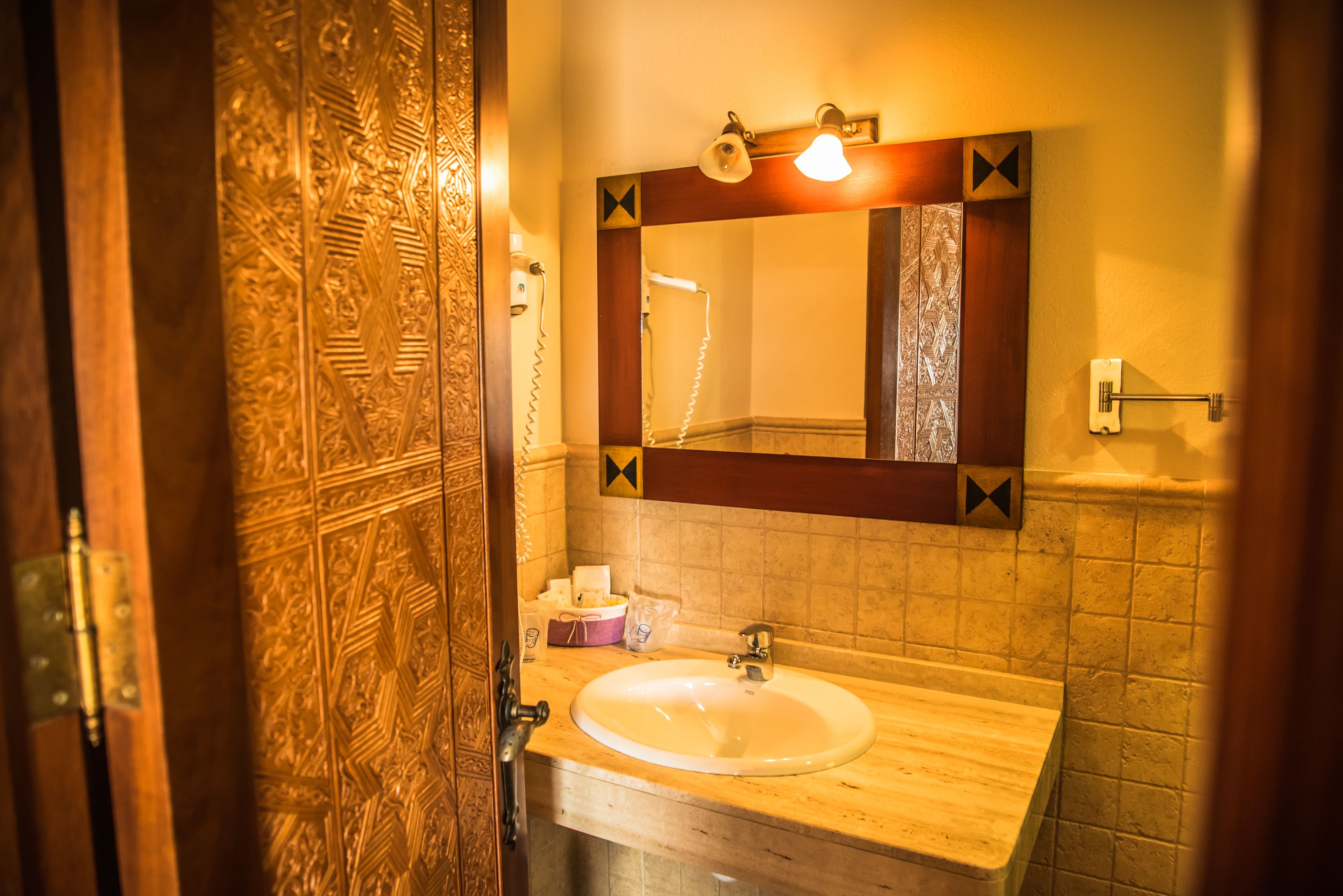 superior double room, balcony | bathroom | hair dryer, towels