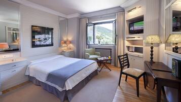 1 slaapkamer, luxe beddengoed, een minibar, een kluis op de kamer