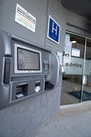 Facciata della struttura