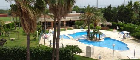 Alberca al aire libre
