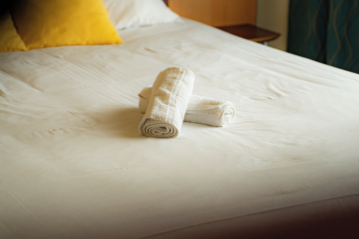 Desk, soundproofing, iron/ironing board, free cots/infant beds