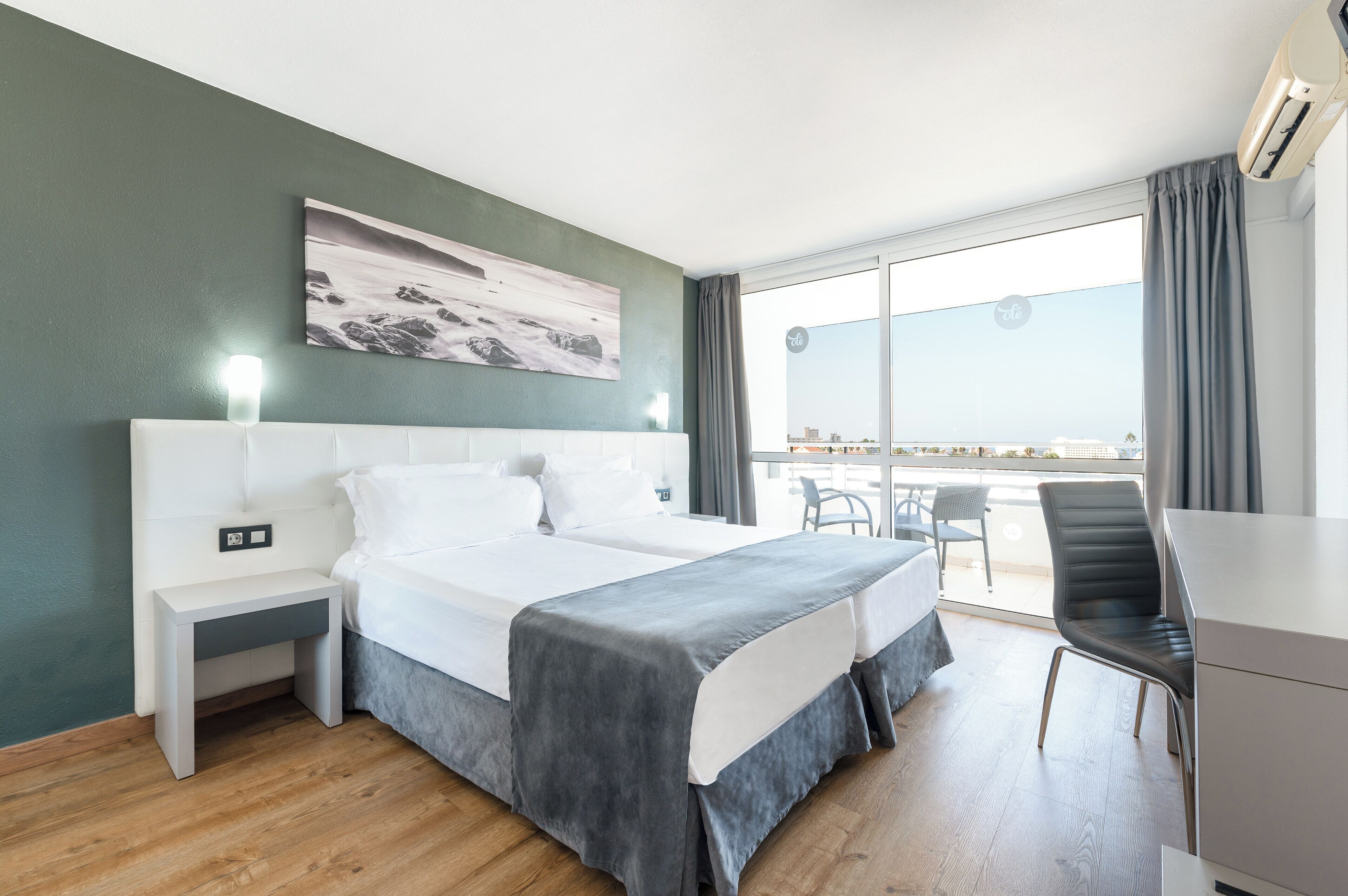 individually decorated, individually furnished, desk, iron/ironing board