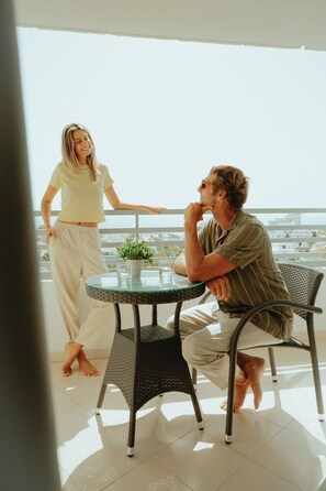 Double Room, Sea View | Individually decorated, individually furnished, desk, iron/ironing board - Hotel Olé Tropical Tenerife - Adults Only (Adeje)