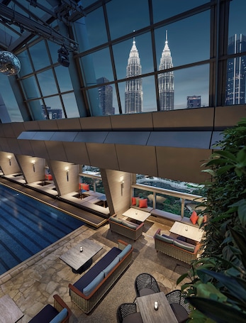 View from property. Traders Hotel Kuala Lumpur