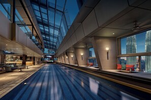 Indoor pool, open 7:00 AM to 6:00 PM, pool loungers