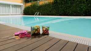 Seasonal outdoor pool