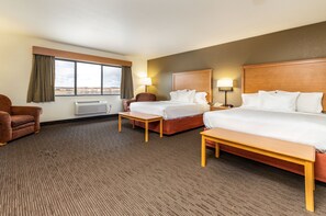 Executive kamer, 2 queensize bedden, niet-roken (Superior Executive) | Een strijkplank/strijkijzer, gratis babybedden, extra bedden (toeslag)