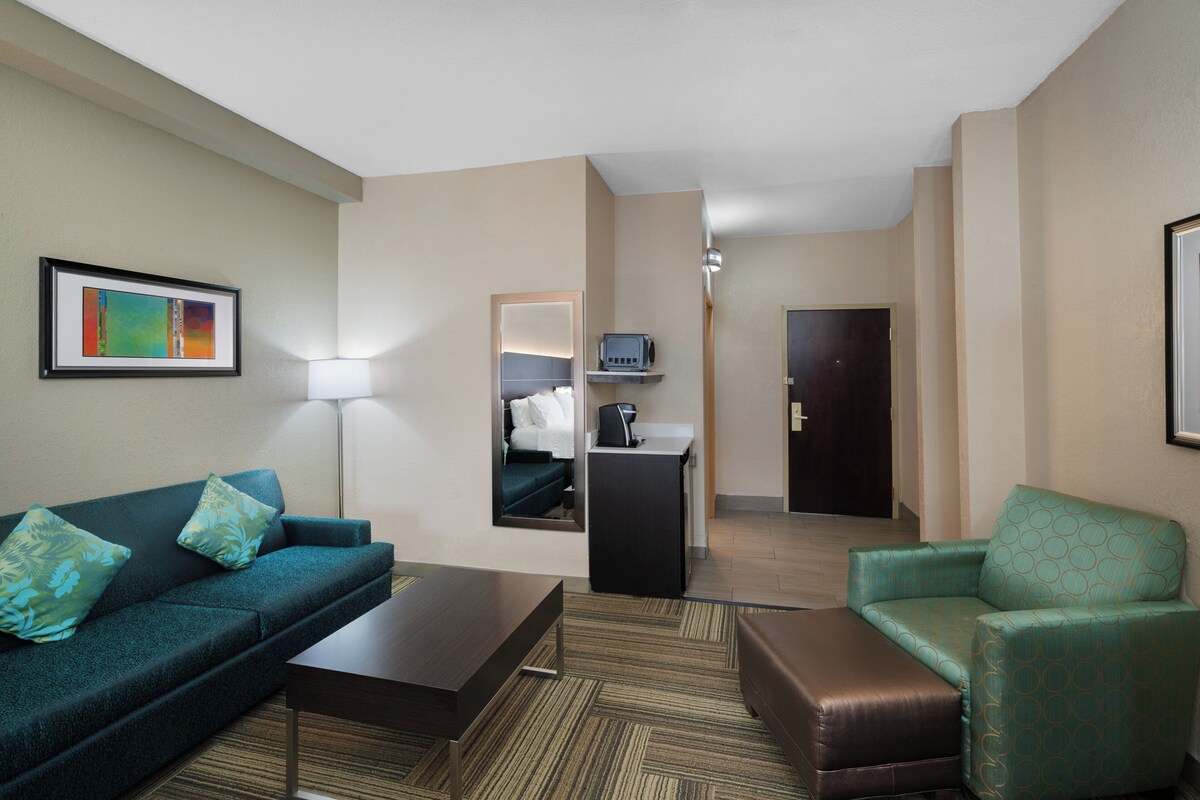 1 bedroom, hypo-allergenic bedding available, down comforters, desk