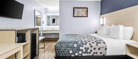 办公桌、遮光窗帘、熨斗/熨衣板、免费 WiFi