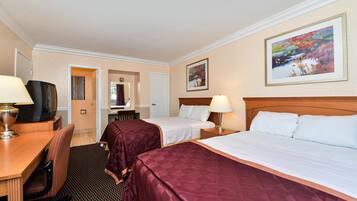 Free WiFi, bed sheets, alarm clocks