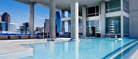 Seasonal outdoor pool