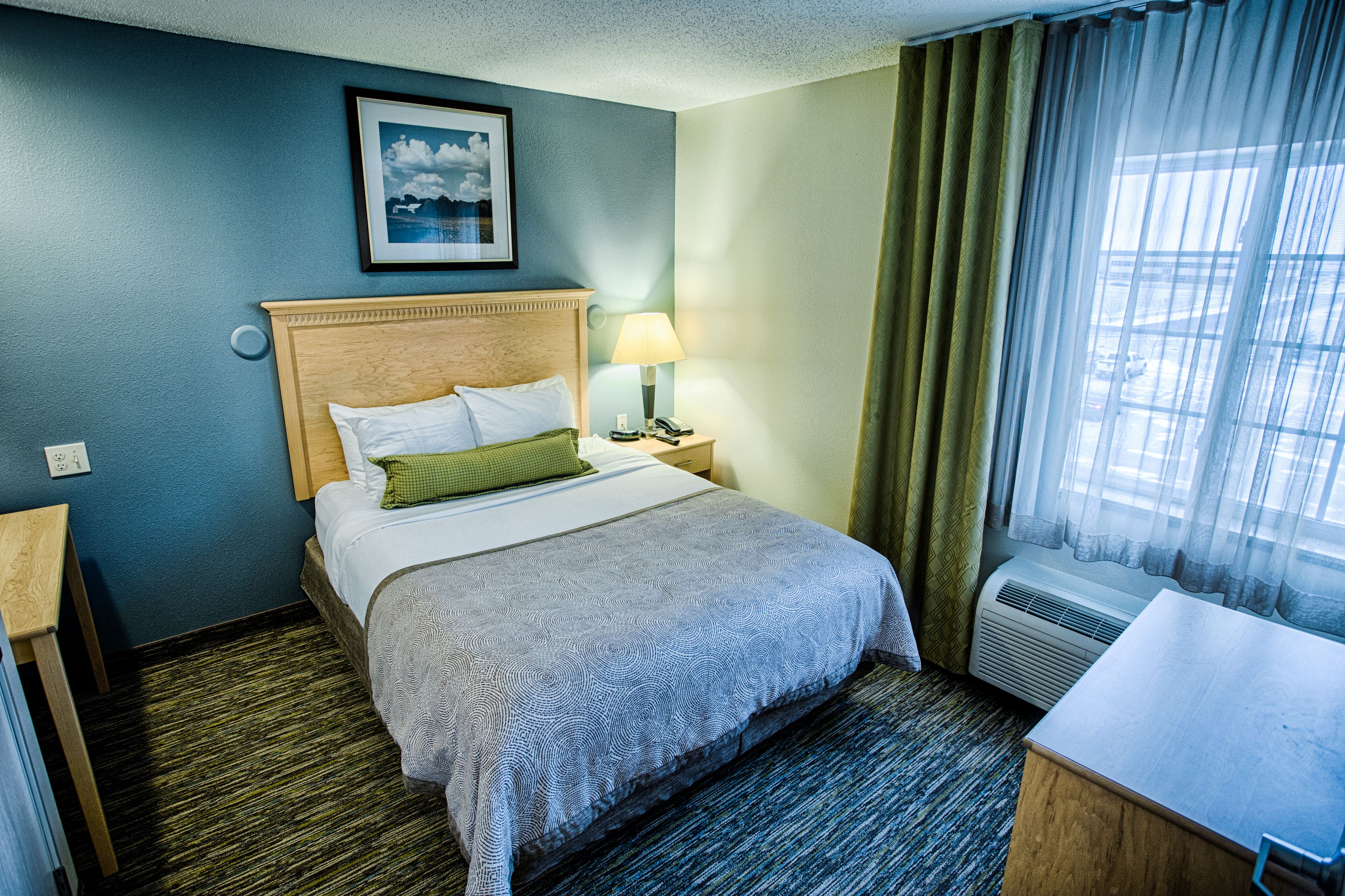 Suite, 1 Bedroom | Premium bedding, desk, blackout drapes, iron/ironing board